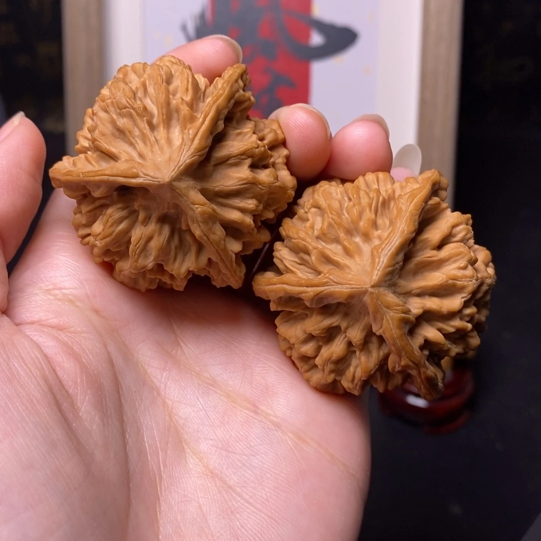 文玩核桃吊坠帝王三棱47尺