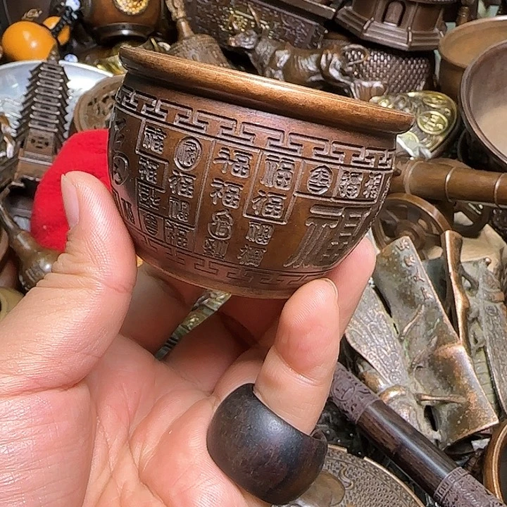 铜器办公室茶室摆件