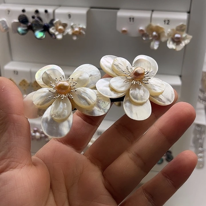 淡水珍珠未镶嵌发饰