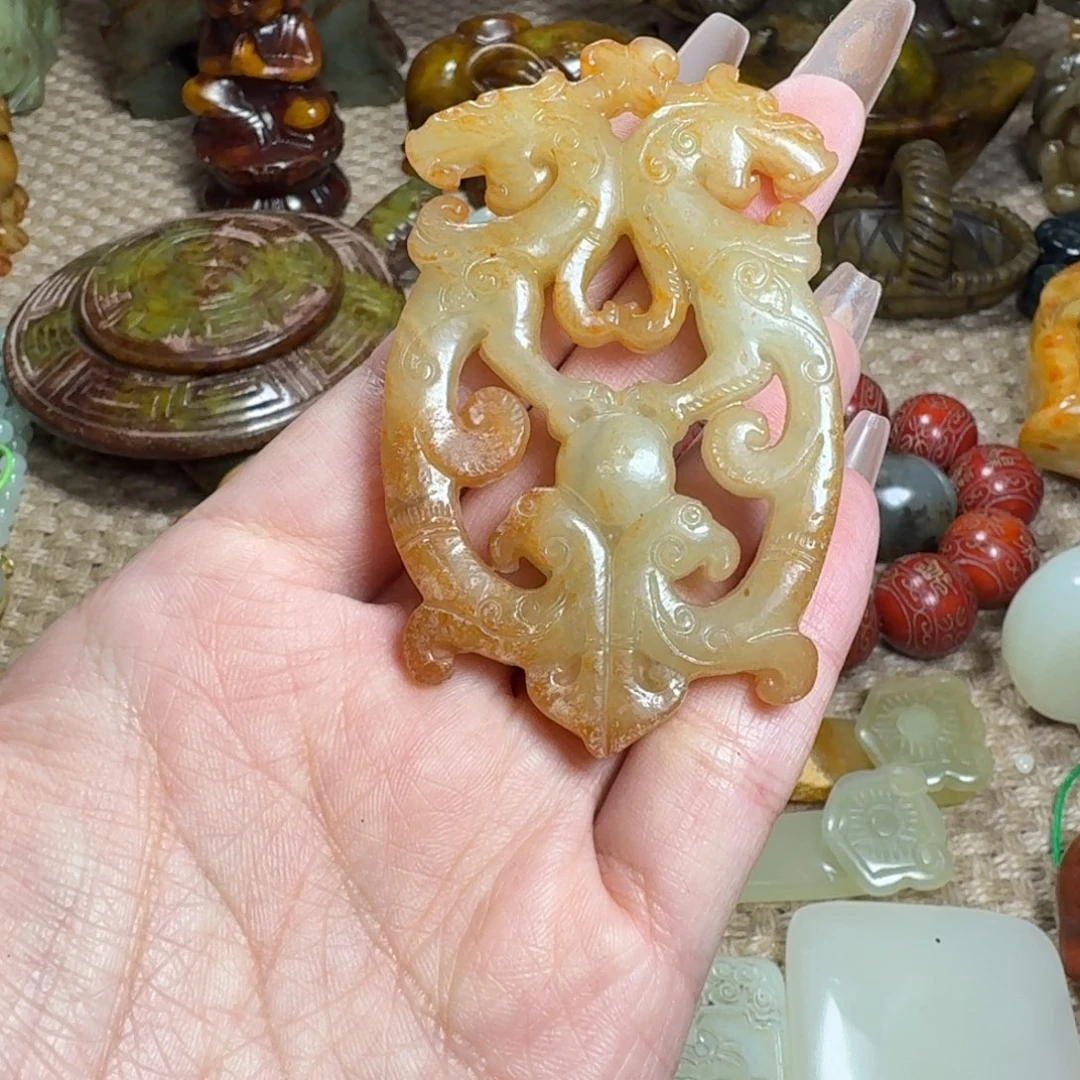 吊坠白玉菩提挂件