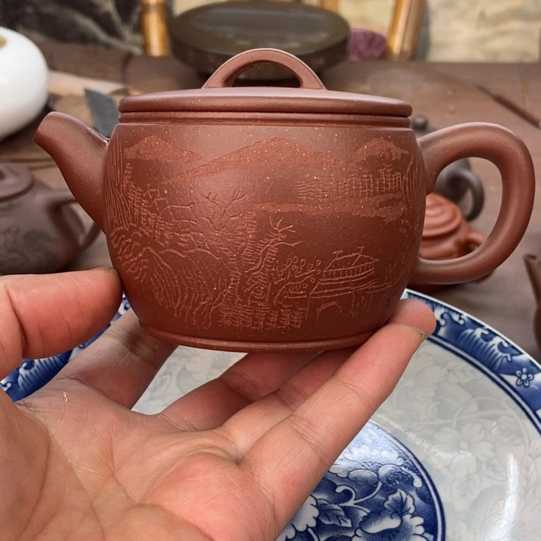 茶壶紫砂四号井底槽清240全手