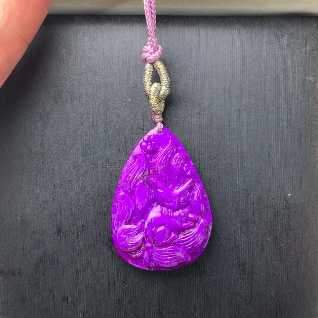 苏纪石（舒俱来）未镶嵌吊坠