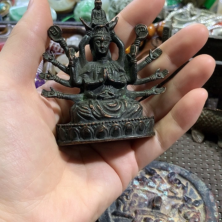 黄铜摆件摆件摆件爱卡