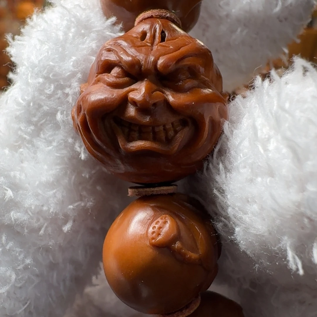 橄榄核手串/手链单颗恶僧头