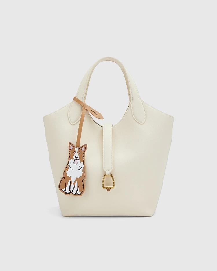 拉链优雅风锁扣防盗小众防刮单肩包通勤女士手拎包托特包百搭正品