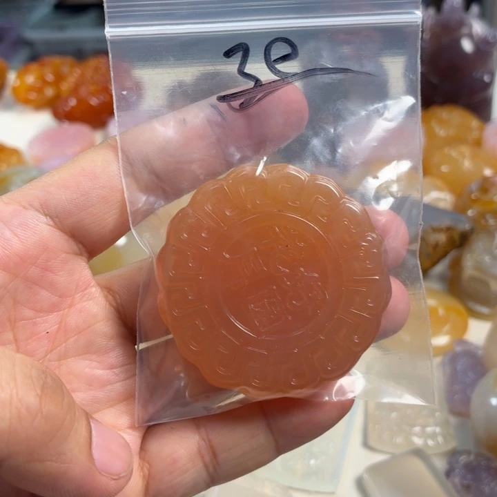 玛瑙/玉髓未镶嵌吊坠(不含链)