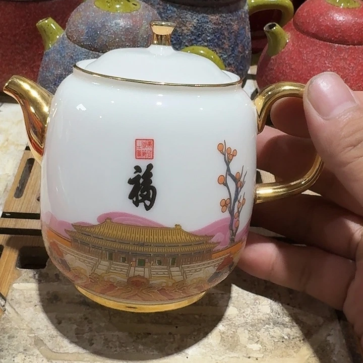 瑕疵茶具，介意勿拍