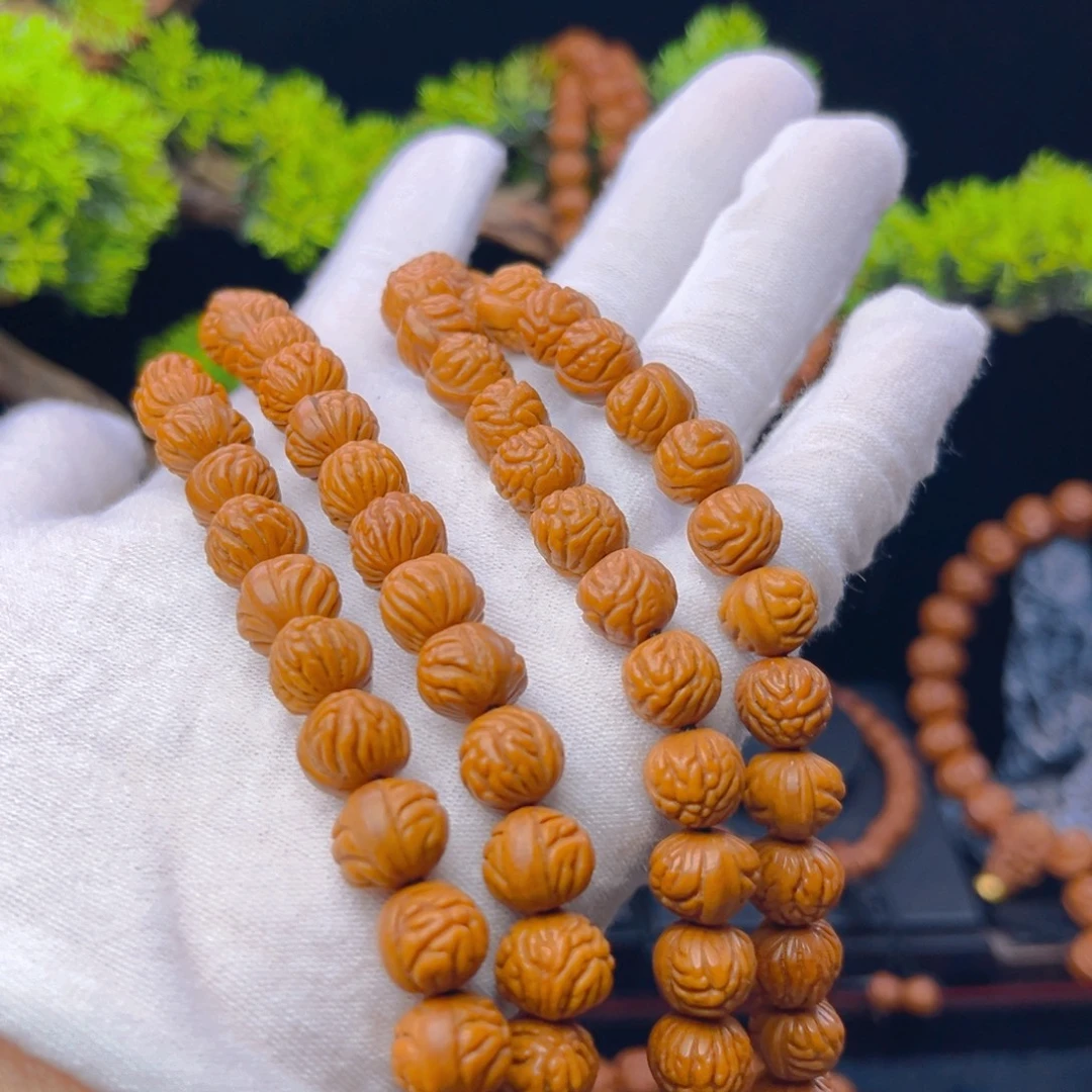 斌***视桃核吊坠野生桃核