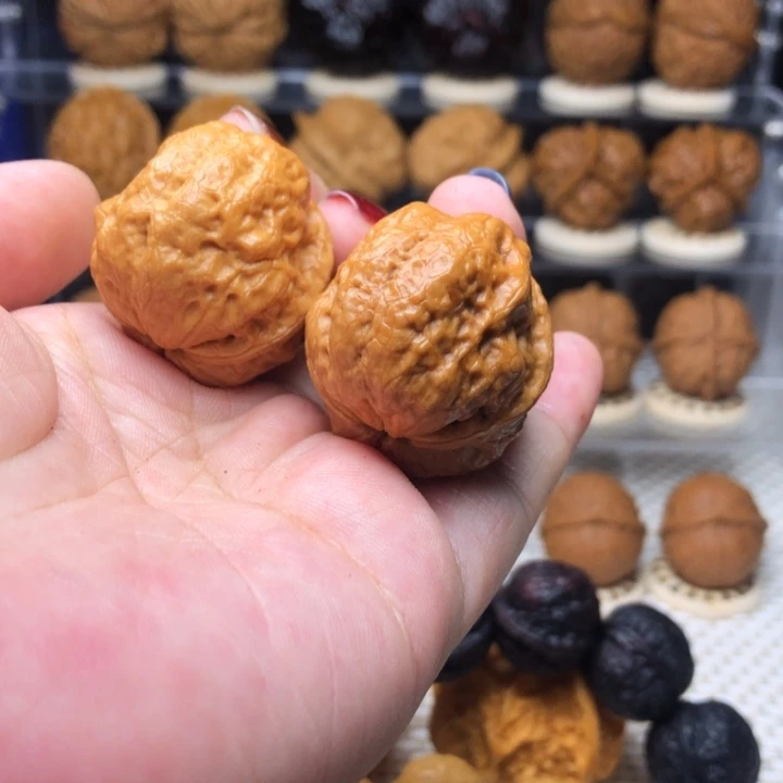 把件文玩核桃43玉龙小金蟾35尺