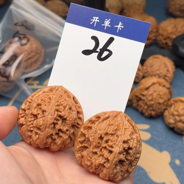 文玩核桃吊坠粗筋 39精修 26