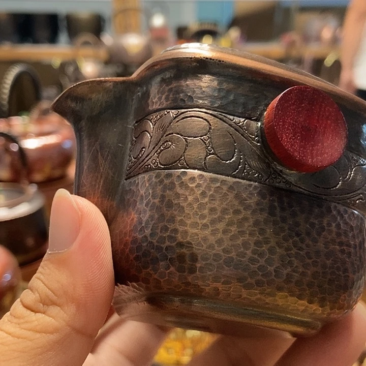 纯手工制作一铜壶制作