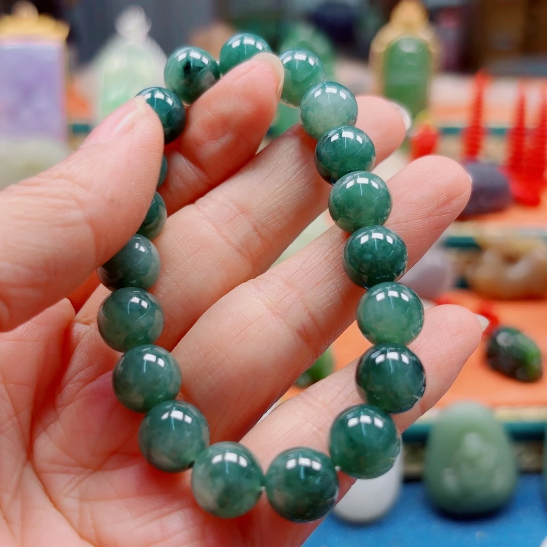 翡翠未镶嵌手链多样性发货