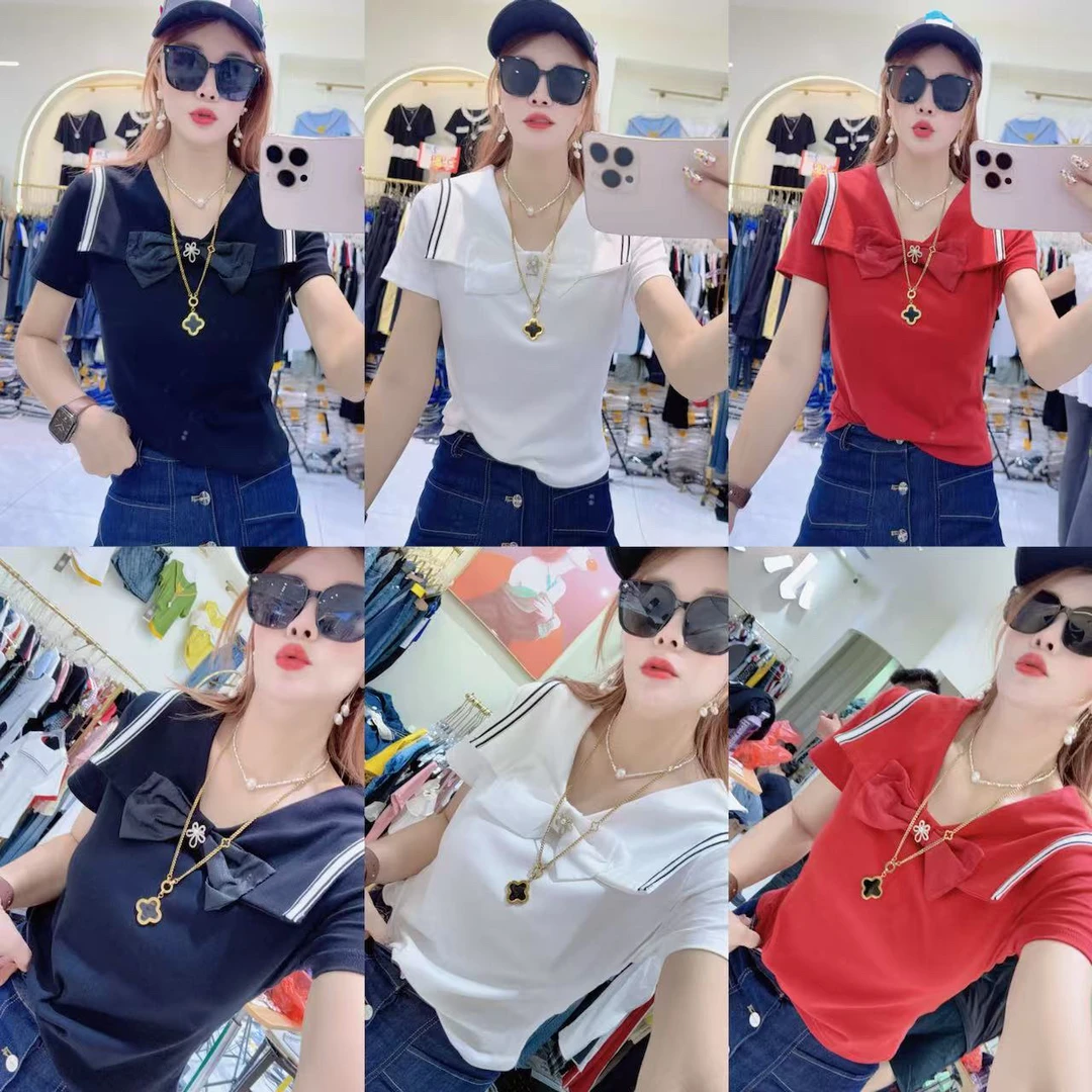 夏季冰感洋气显瘦时尚气质百搭上衣876