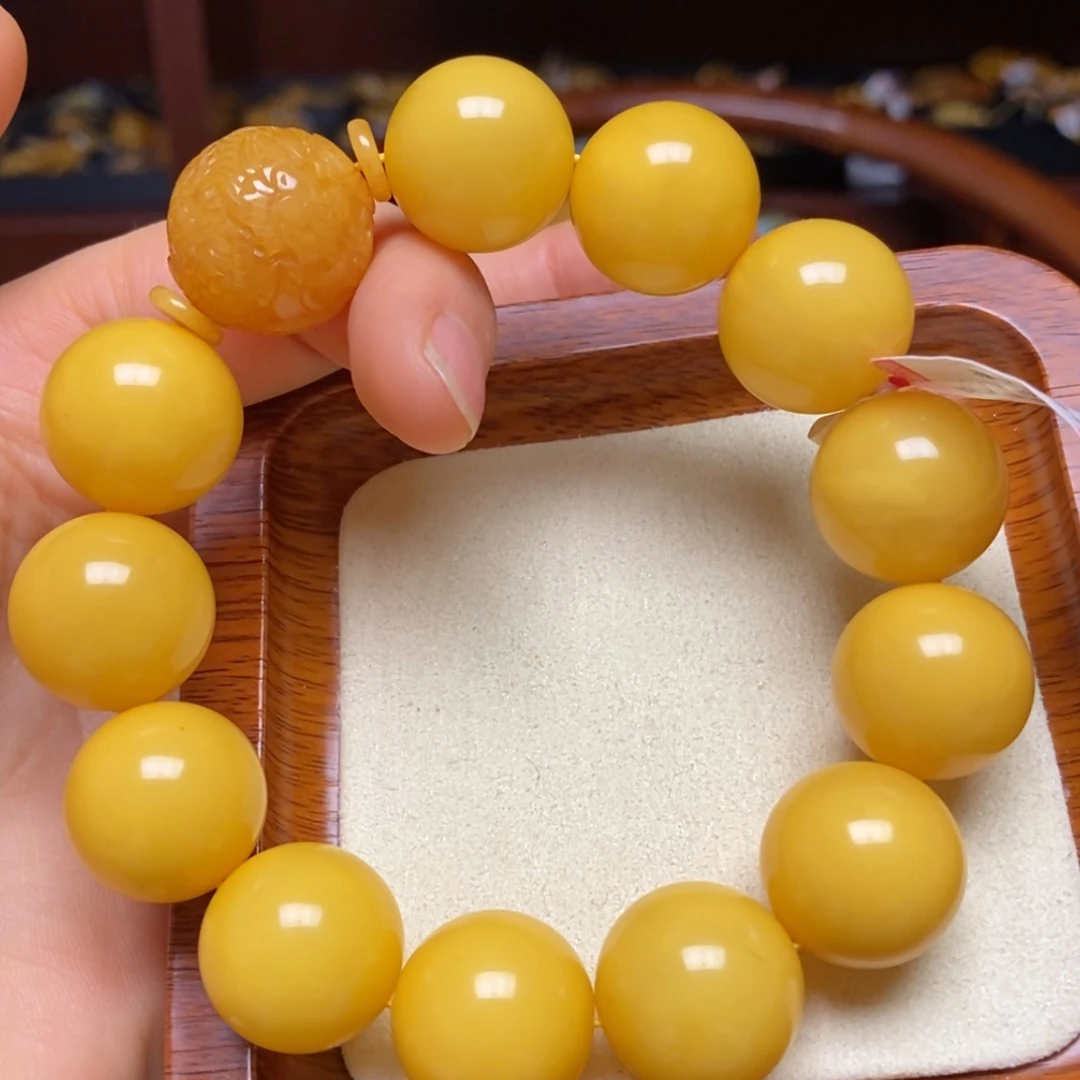 【闪购商品】蜜蜡手链未镶嵌手串