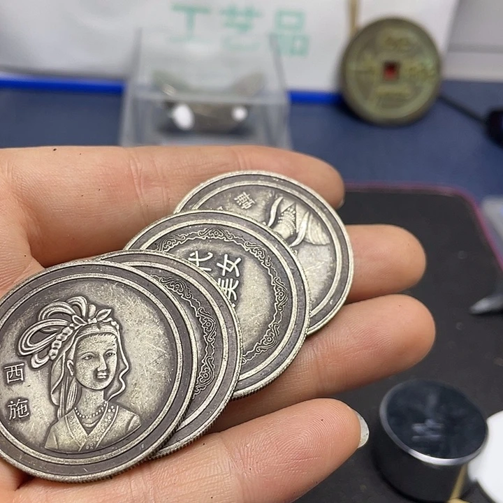 A复古工艺品包浆老品相好边齿清晰