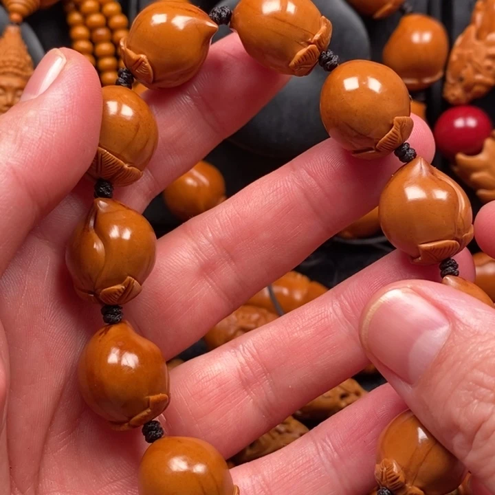 橄榄核手串17桃子