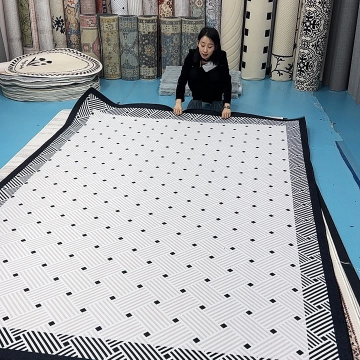 混纺200×300尺寸误差±1-3cm加厚棉布底比利时绒特价