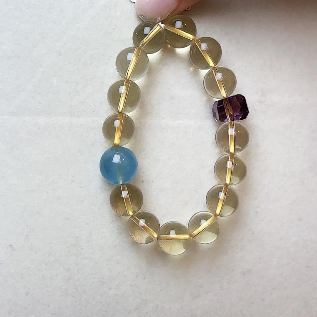 水晶手链未镶嵌小*干13mm