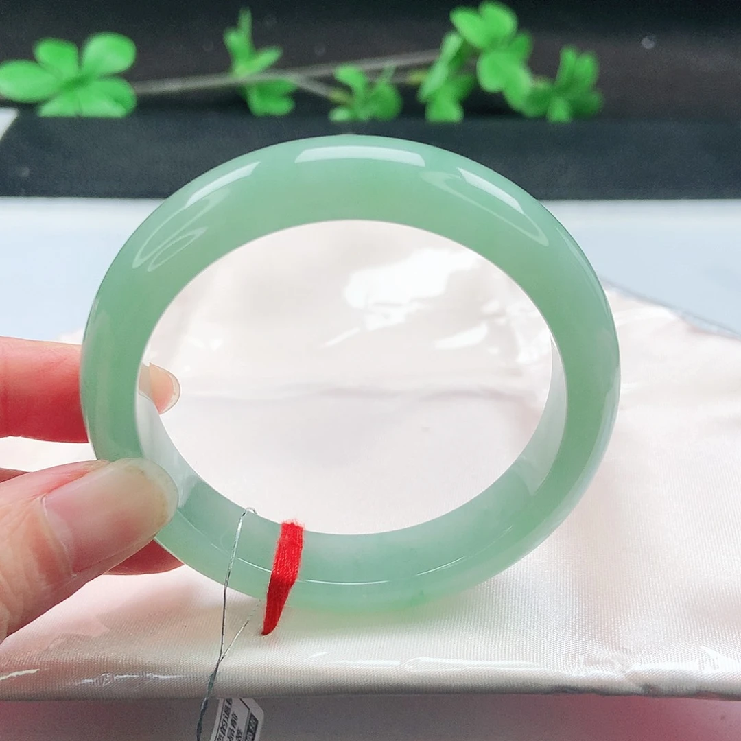 未镶嵌手镯翡翠54圈