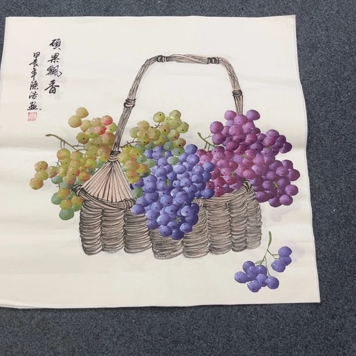 国画绘画手绘作品