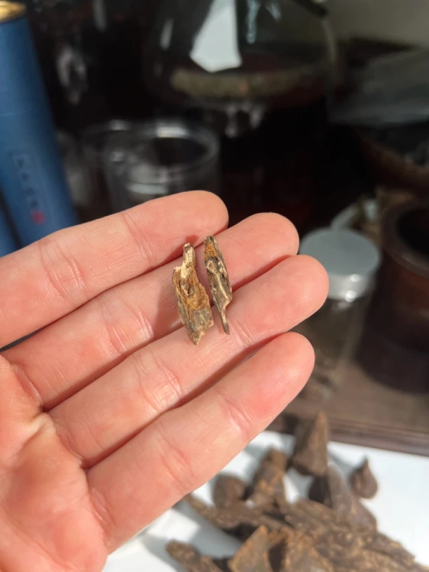 海南树心油 重0.45克