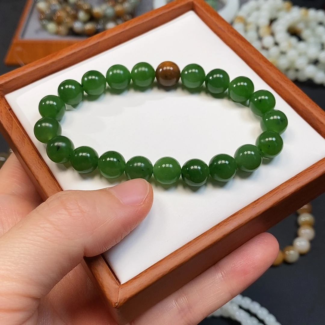 心***礼和田玉未镶嵌手串