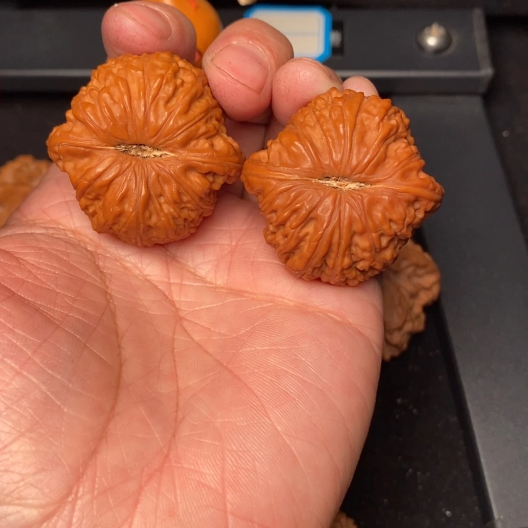 文玩核桃吊坠嗯*。泥鳅背