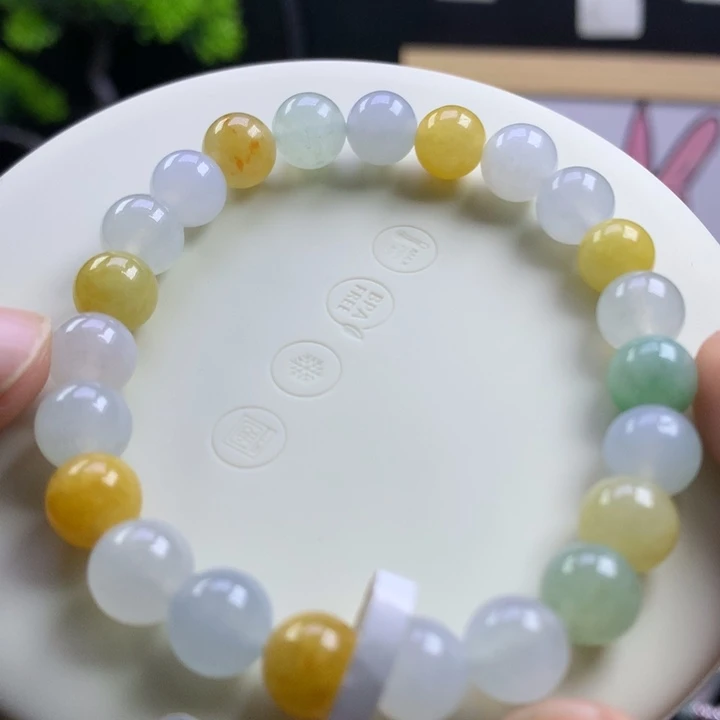 未镶嵌手串翡翠卡8