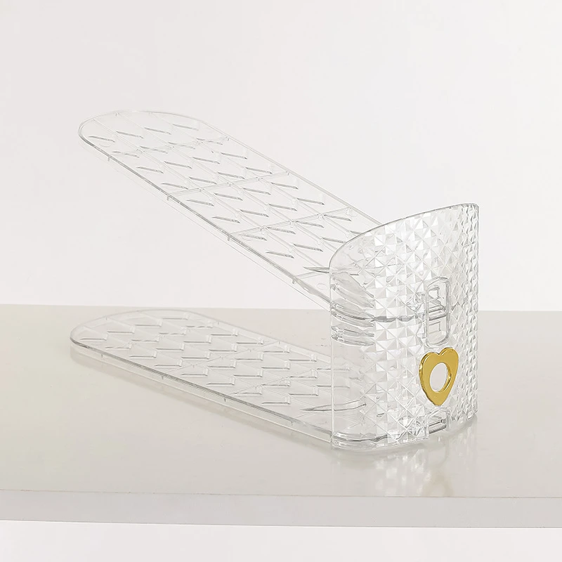 轻奢风家用双层可调节简易鞋架鞋柜收纳神器鞋子收纳架省空间鞋托