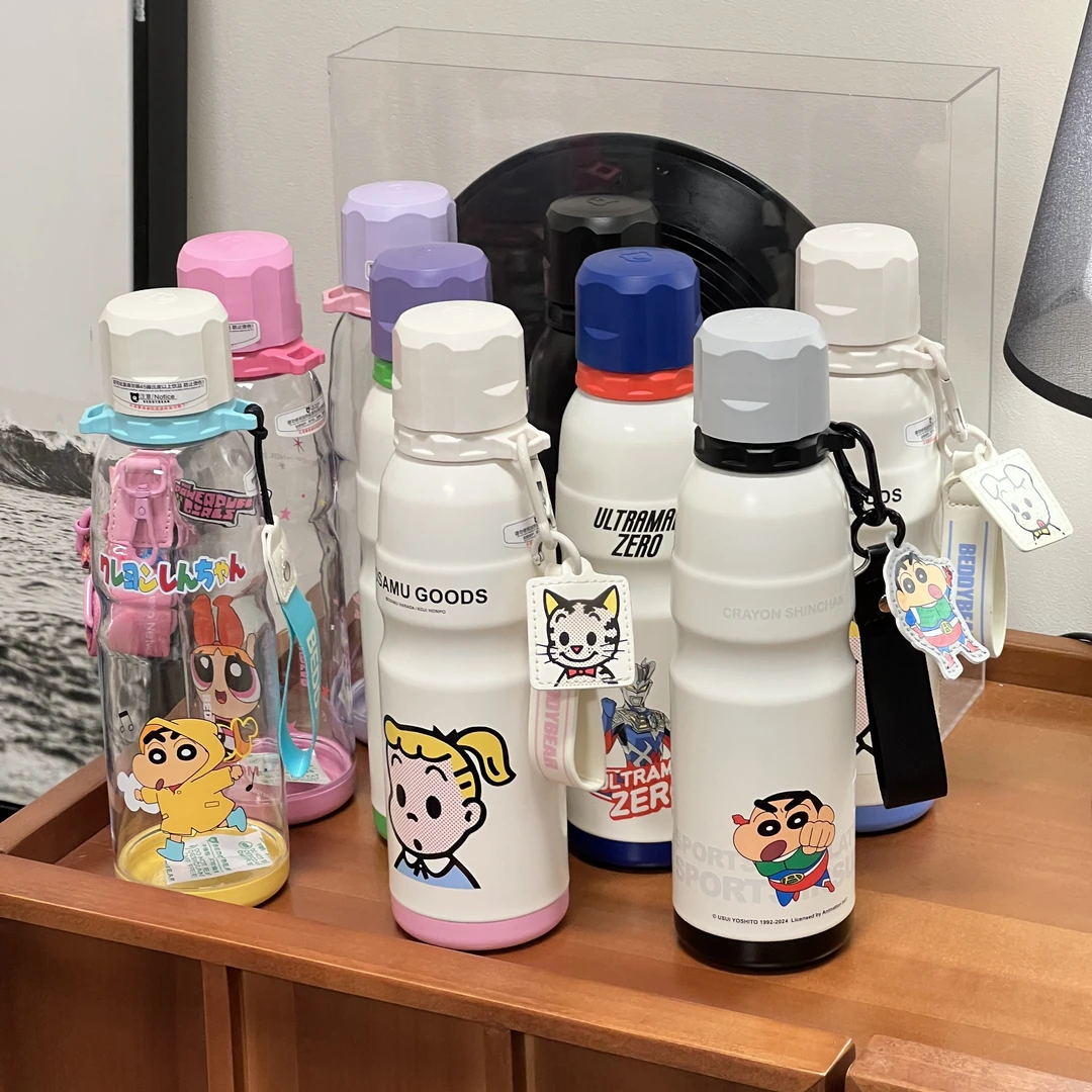 V237户外旅行便携水杯子600ML运动水壶保温保冷水杯