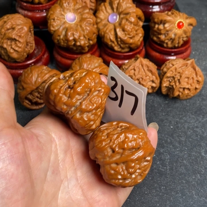 把件文玩核桃38蛤蟆317