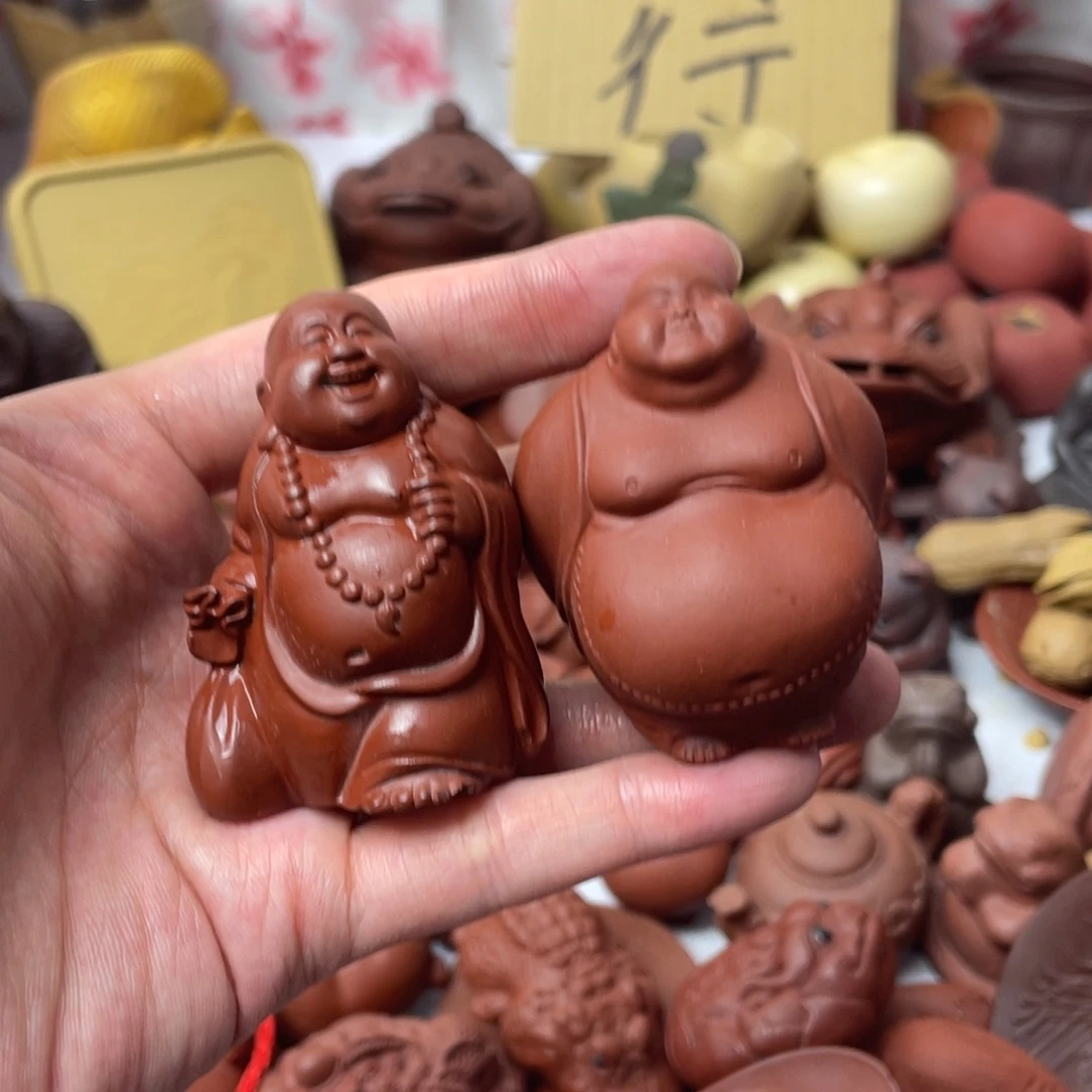 紫砂茶宠紫砂瑕疵