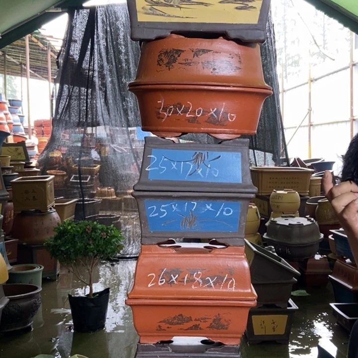 紫砂花盆紫砂紫砂