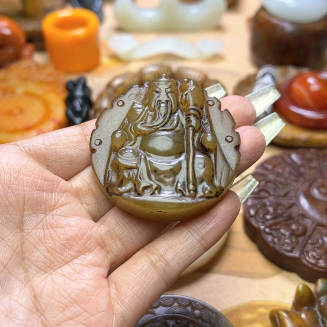 【闪购商品】蛇纹石玉颈饰未镶嵌