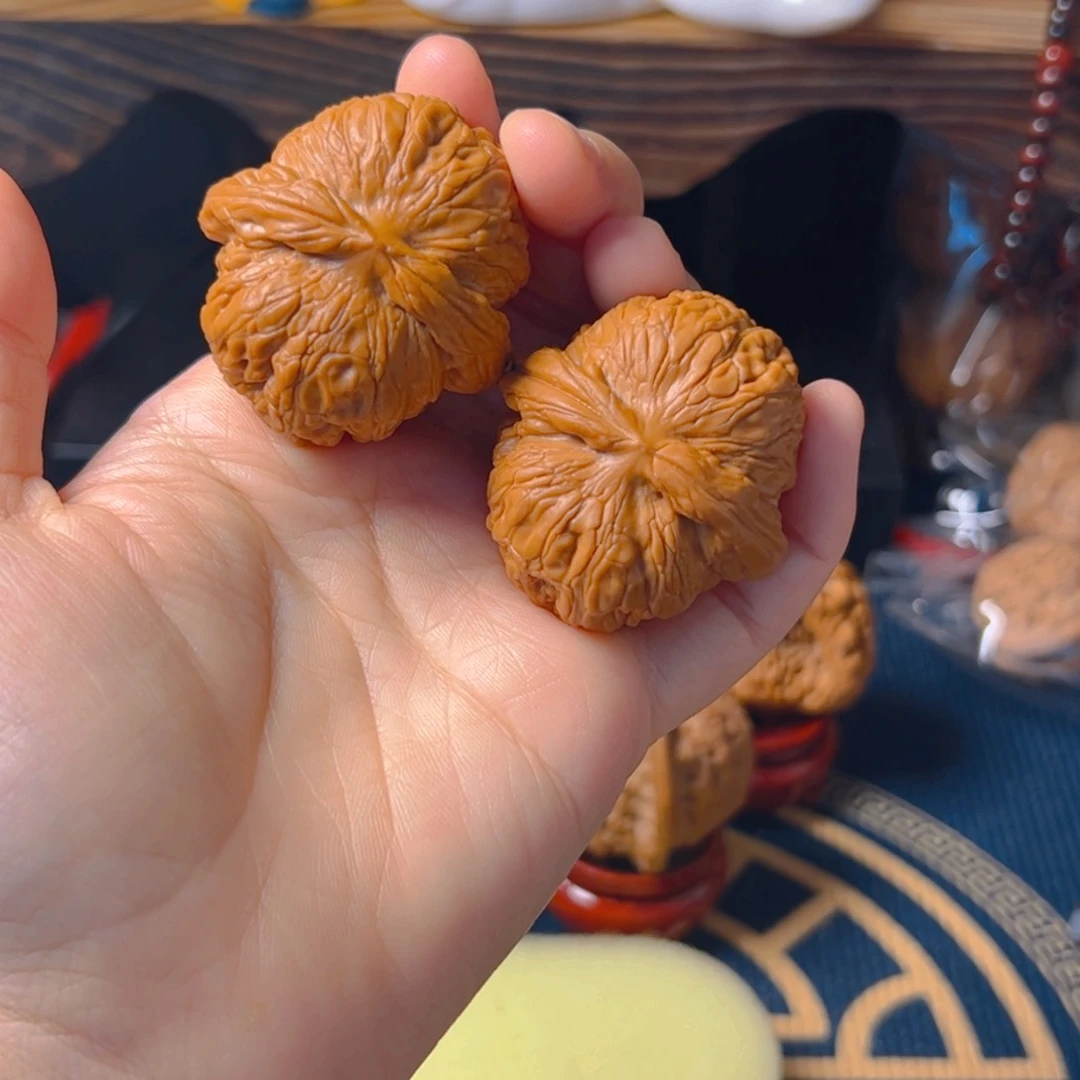 文玩核桃把件随**流元宝41+