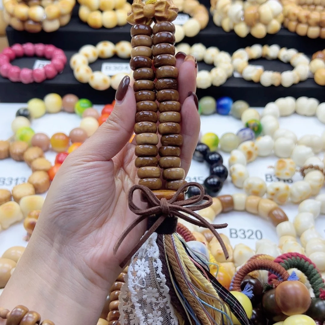 吊坠白玉菩提库克双棒14卡设计款