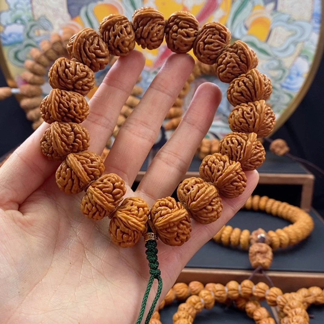 桃核手串龙纹桃核矮刺