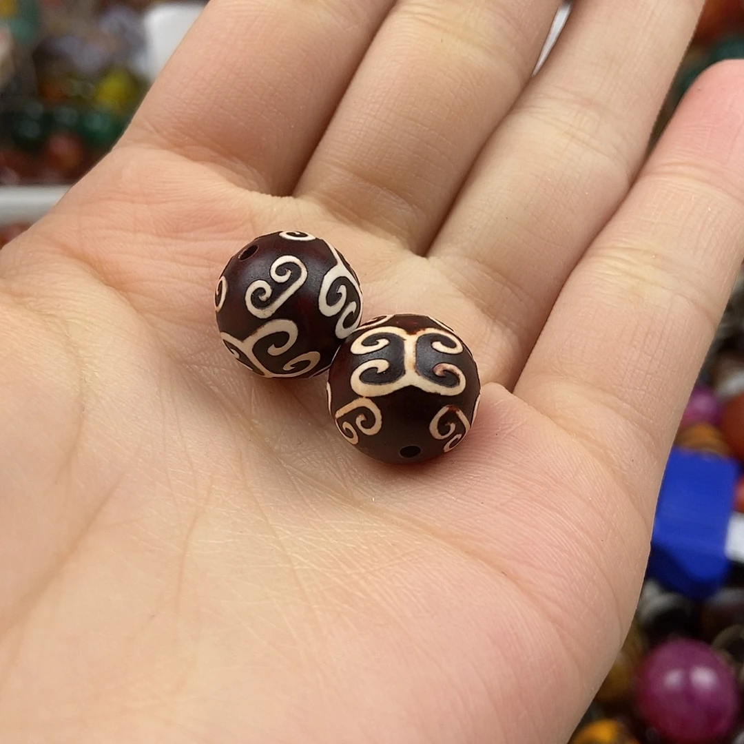 玛瑙/玉髓未镶嵌玛瑙配珠玛瑙散珠