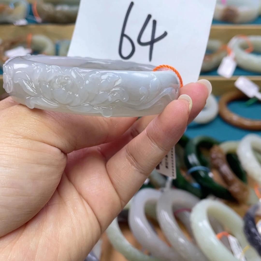 未镶嵌手镯和田玉圈口56