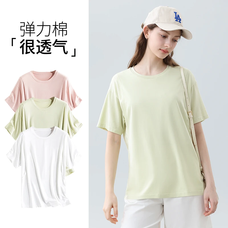 哺乳短袖t恤上衣孕妇夏装喂奶半袖外出辣妈款夏季薄款月子服潮妈