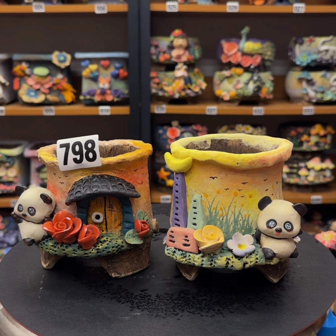 【闪购商品】粗陶手捏