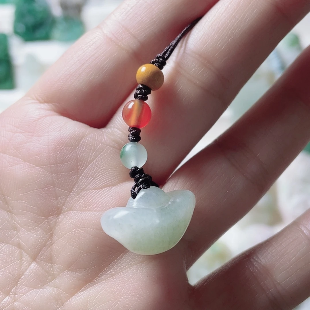 独山玉未镶嵌颈饰独山玉