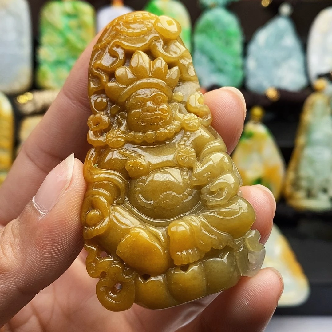 颈饰未镶嵌翡翠翡翠A货一物一证