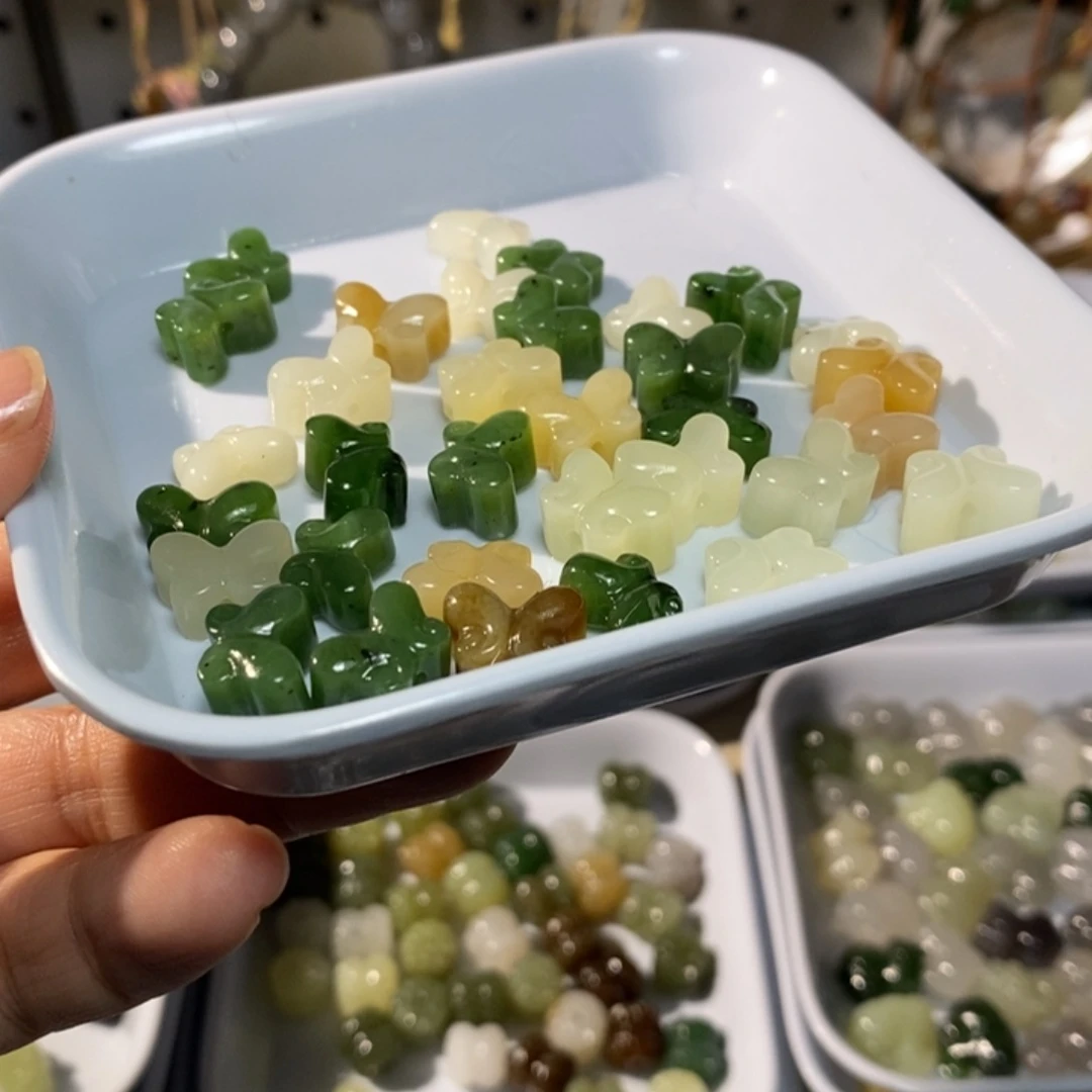 和田玉未镶嵌手链微瑕发二打包10个起拿货