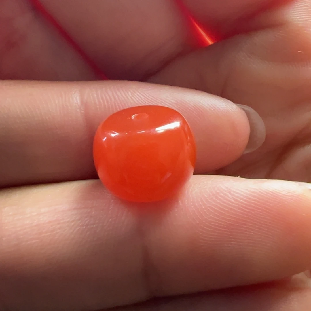 南红玛瑙直切12.1，9.0未镶嵌