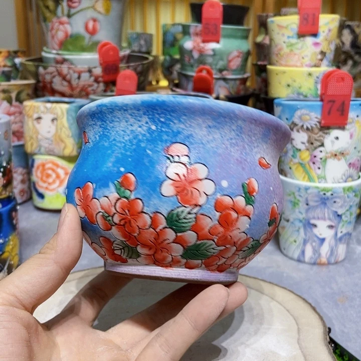 景德镇艺术手绘作品