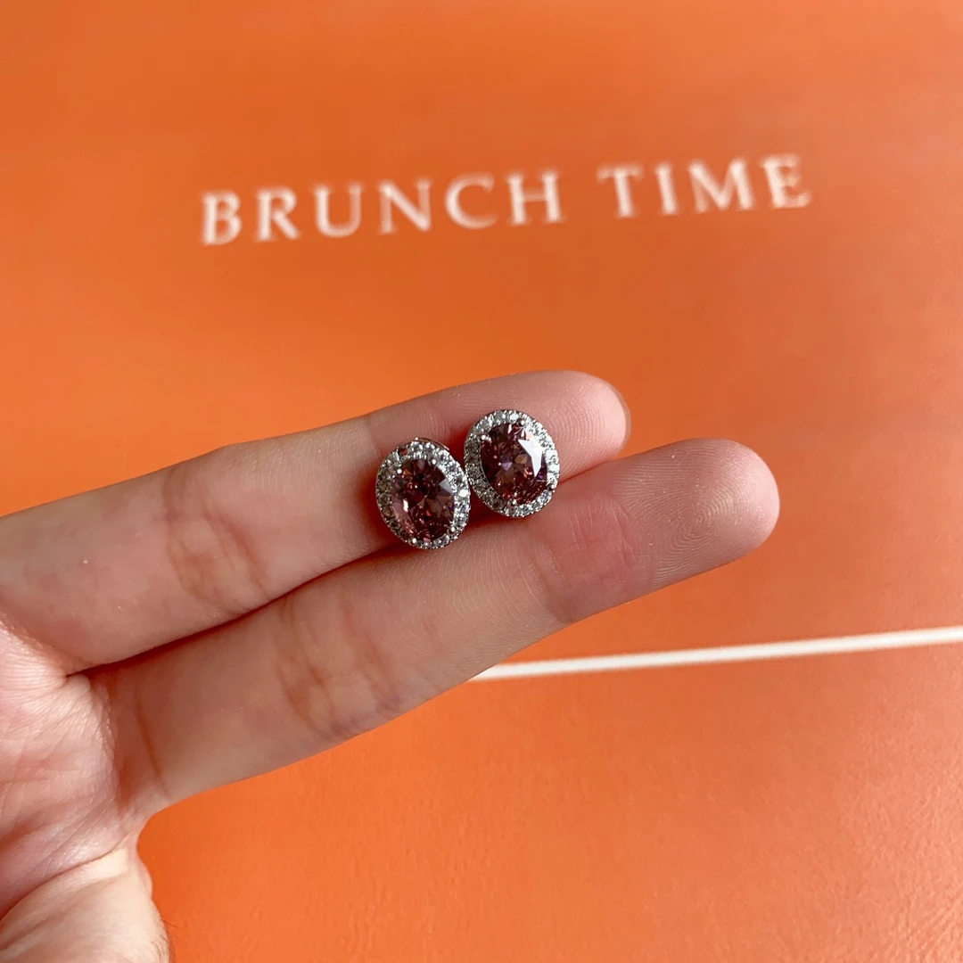 阿鲁沙-亚历山大干枯玫瑰高奢耳钉ED079