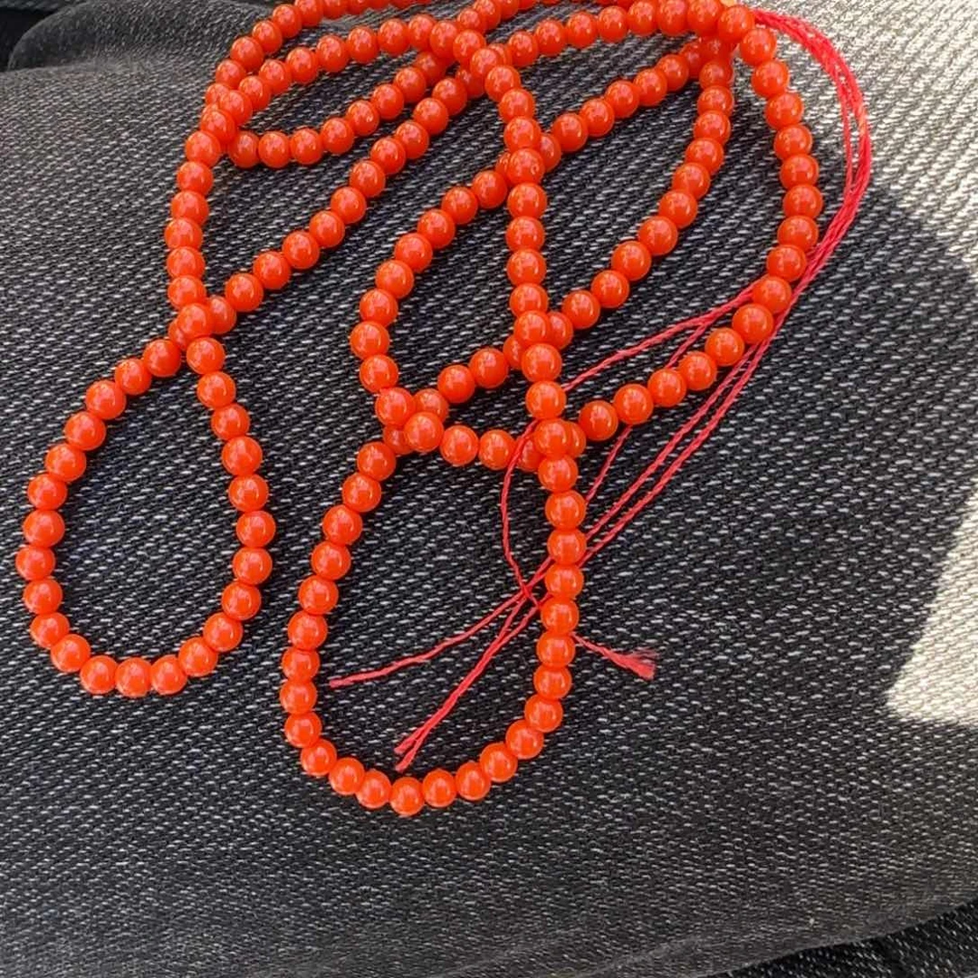 南红玛瑙未镶嵌颈饰原矿南红可过紫光灯卡3➕