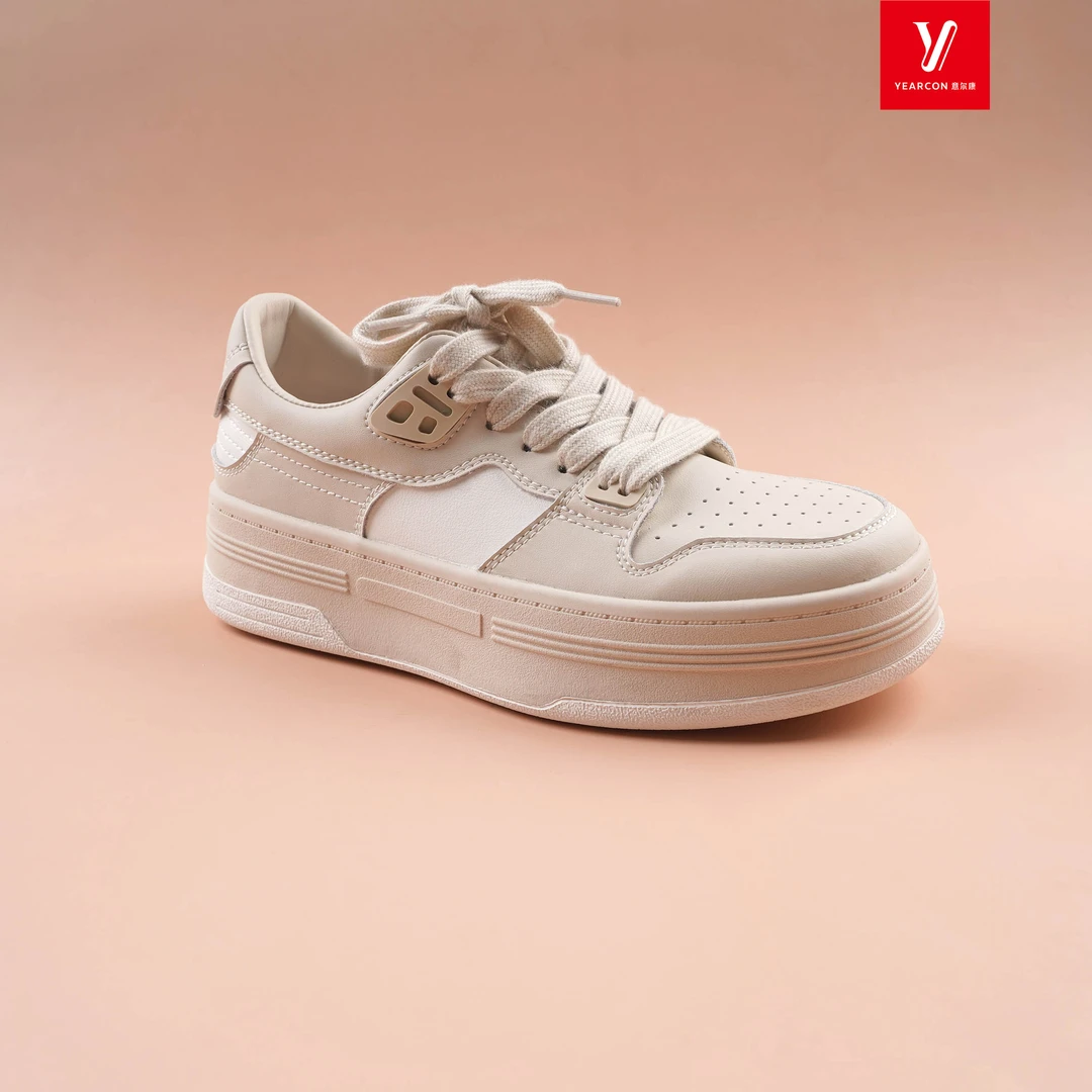 休闲板鞋厚底板鞋时尚网面透气女平底鞋百搭夏季低帮3361ZD49406Y