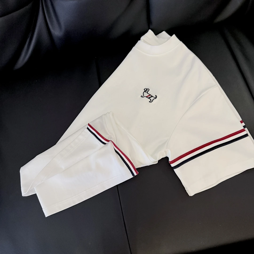 SUXIAOHAN夏季新款小狗短袖轻奢透气休闲男女同款T恤629